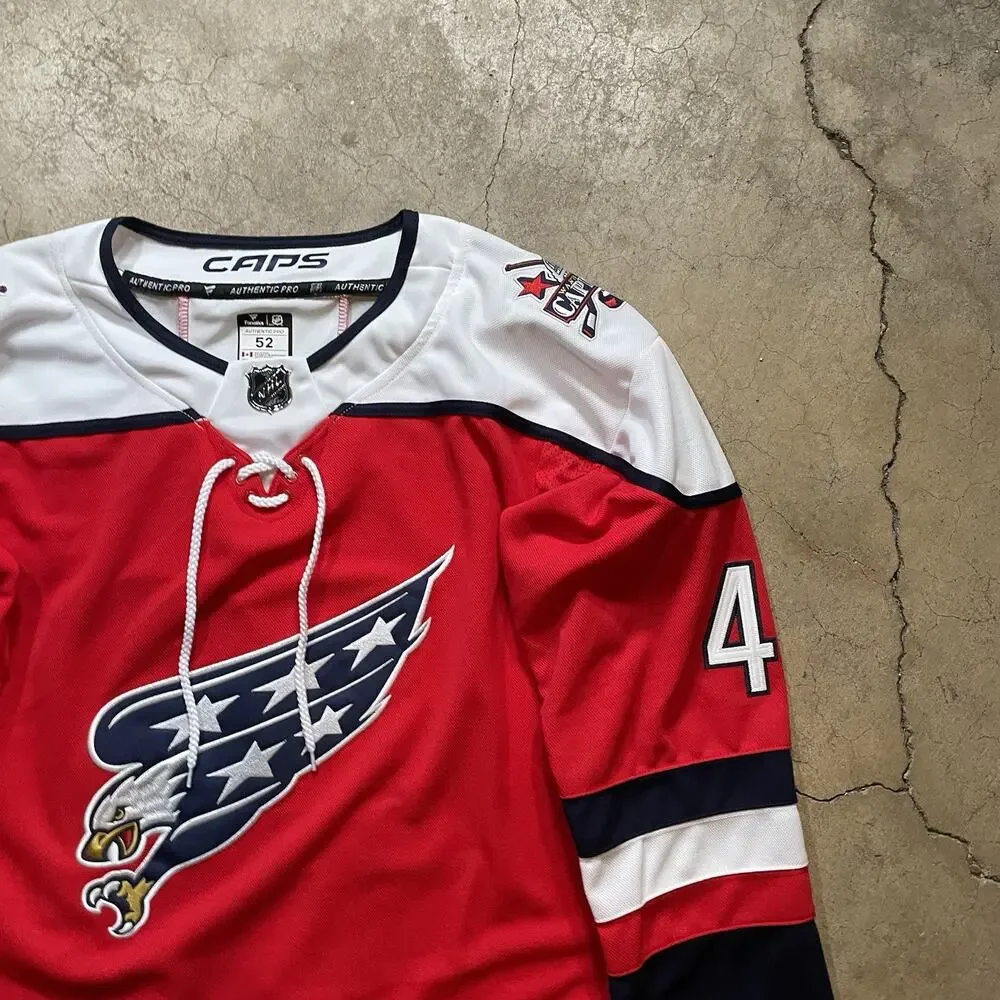 Logan Thompson - Washington Capitals 2025 Screaming Eagle Jersey - Men’s Large - Picture 5 of 6